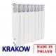 Биметаллический радиатор KRAKOW 500/80мм ПОЛЬША