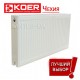 Стальной радиатор KOER 22 x 500 x 700S (1351 Вт, 20,4кг, бок)